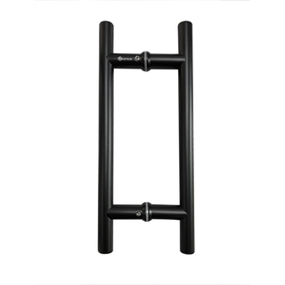 Matt Matt Black Outside Braded Door Handle